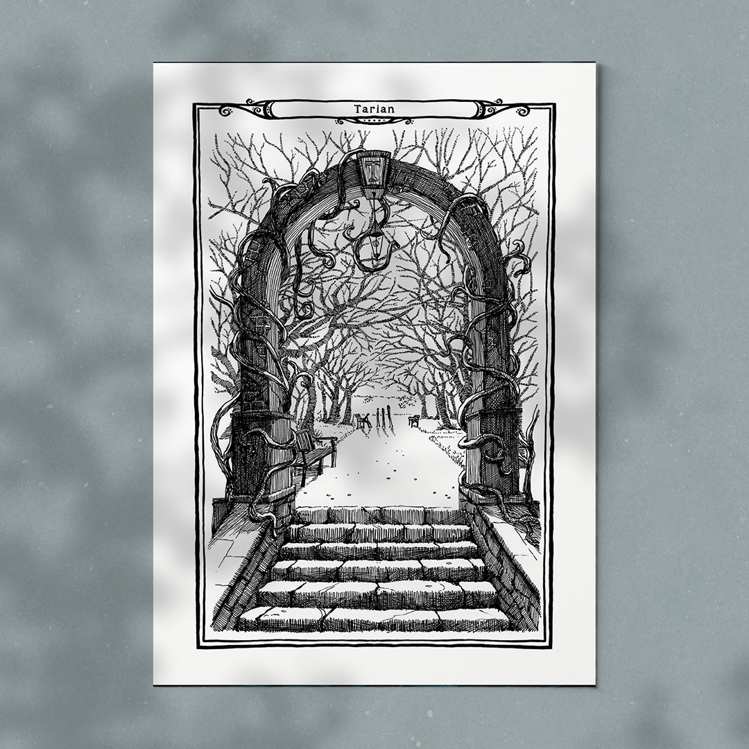 Print 'Tarian' - Afbeelding 2