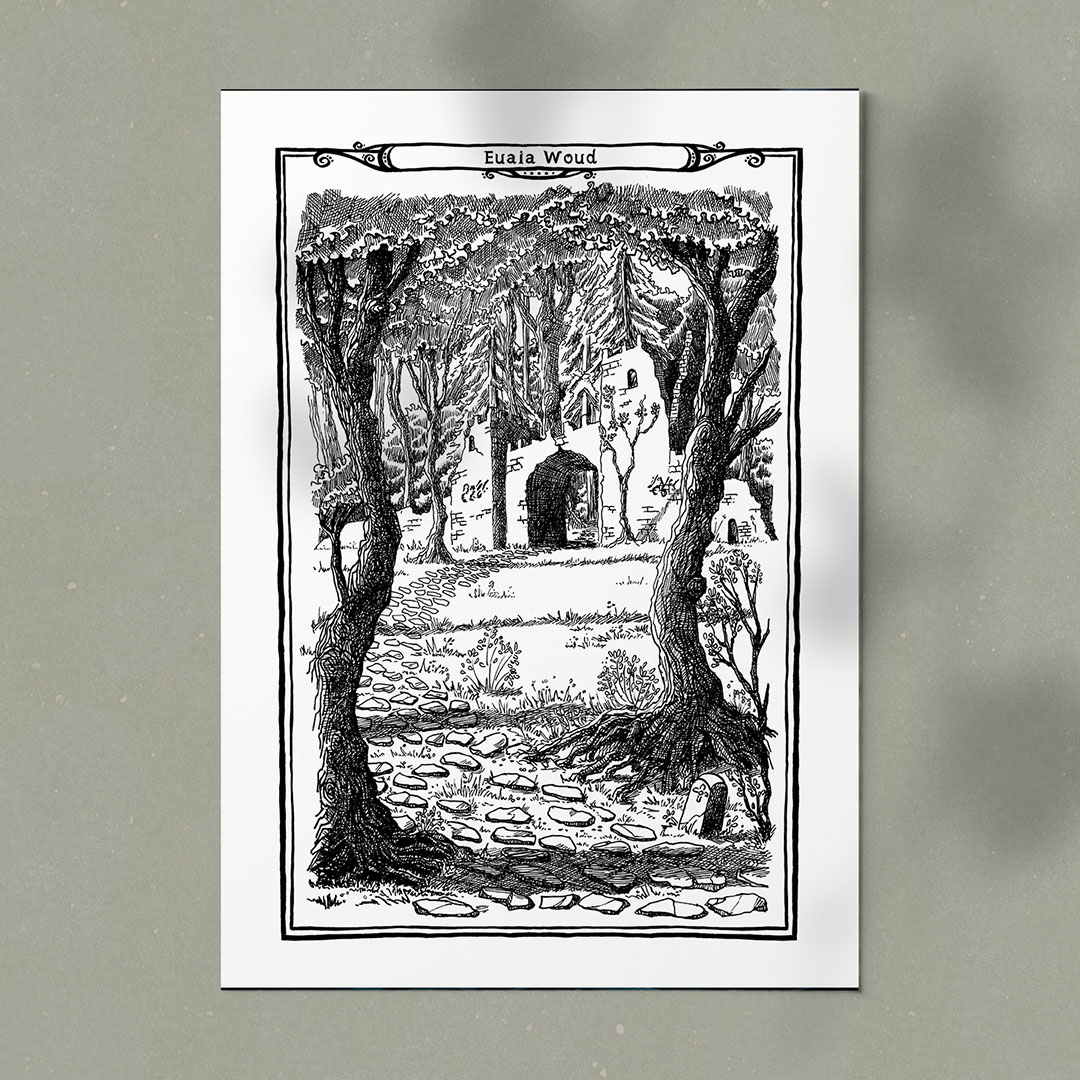 Print 'Euaia' - Afbeelding 2