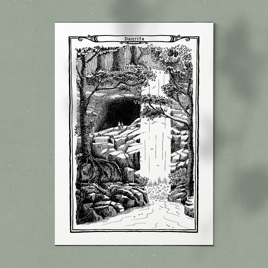 Print 'Danrifa' - Afbeelding 2