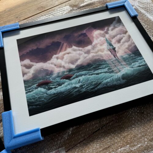 Giclée Print in lijst